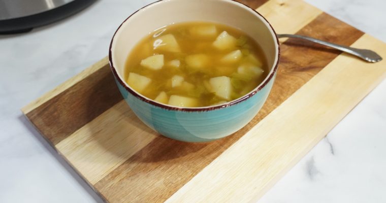 Green Chile & Potato Stew- Instant Pot Recipe