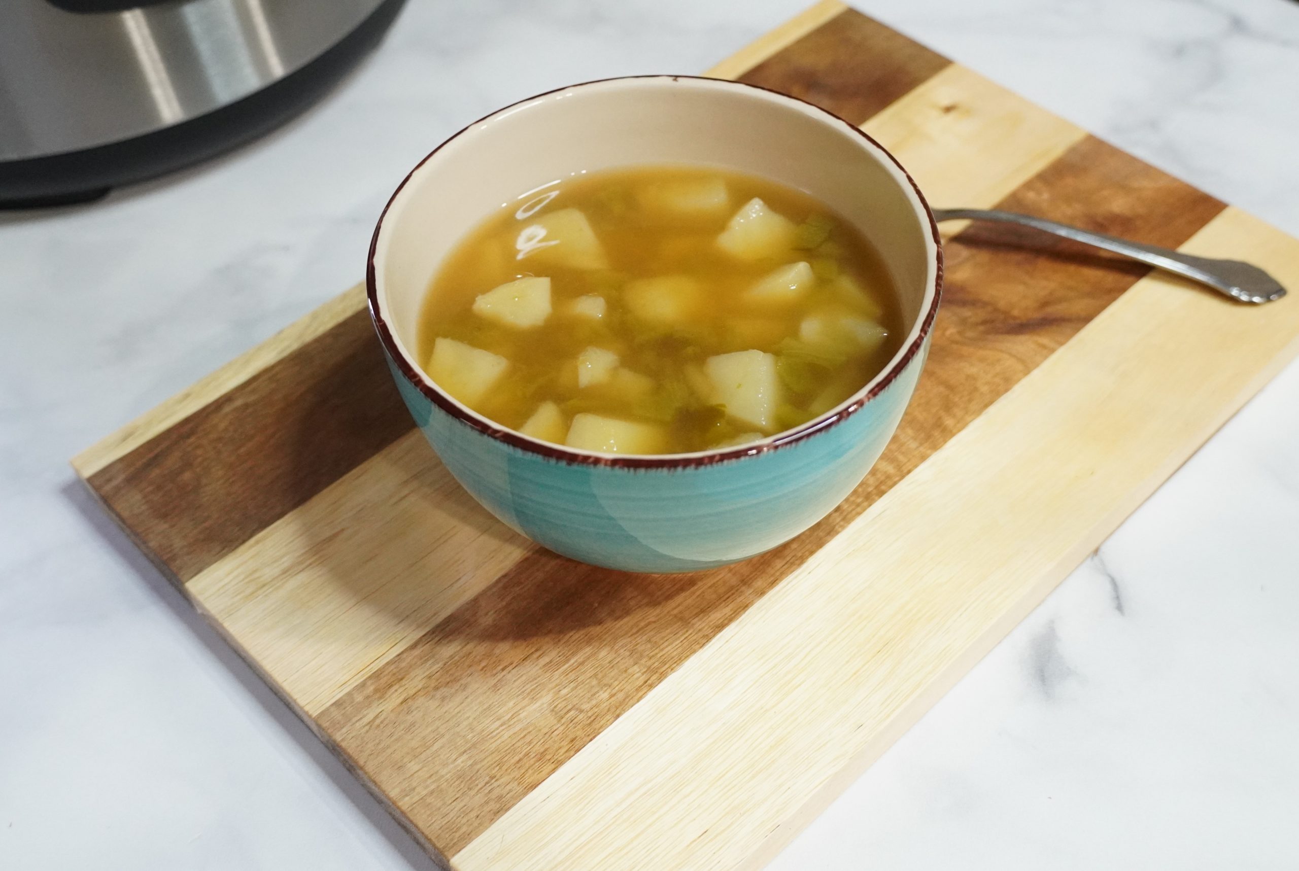 Green Chile & Potato Stew- Instant Pot Recipe