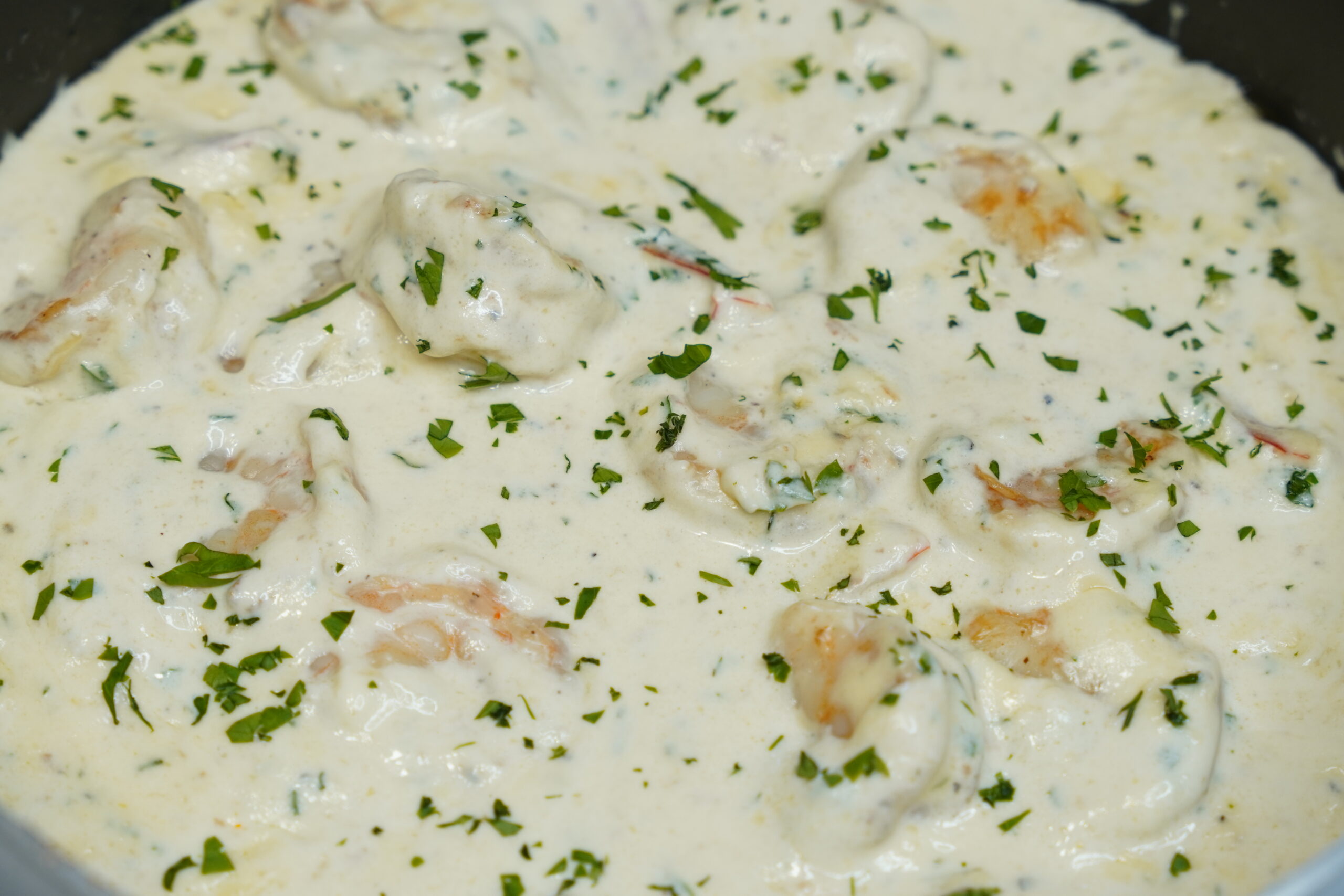 Creamy Garlic Shrimp