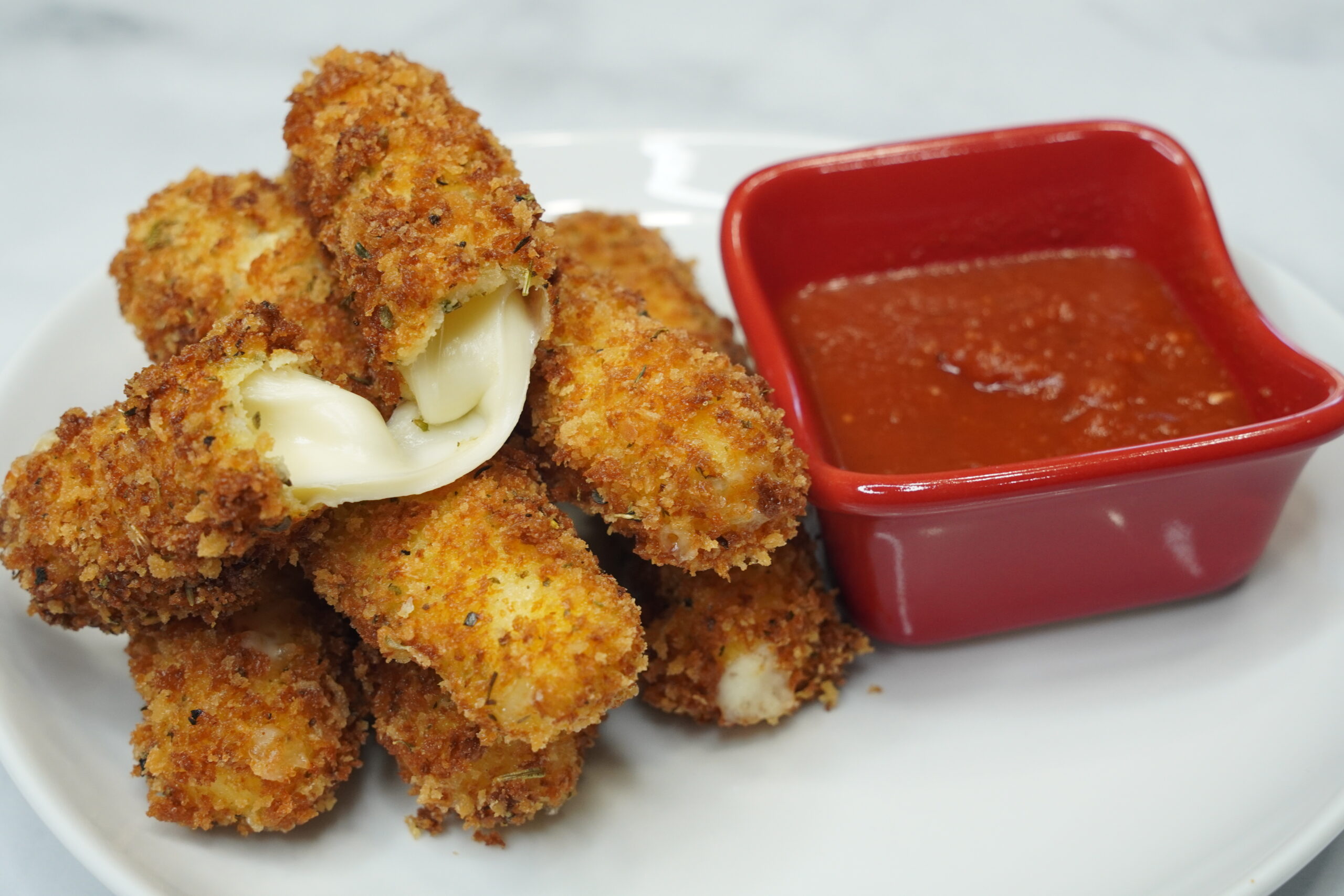 Homemade Mozzarella Sticks