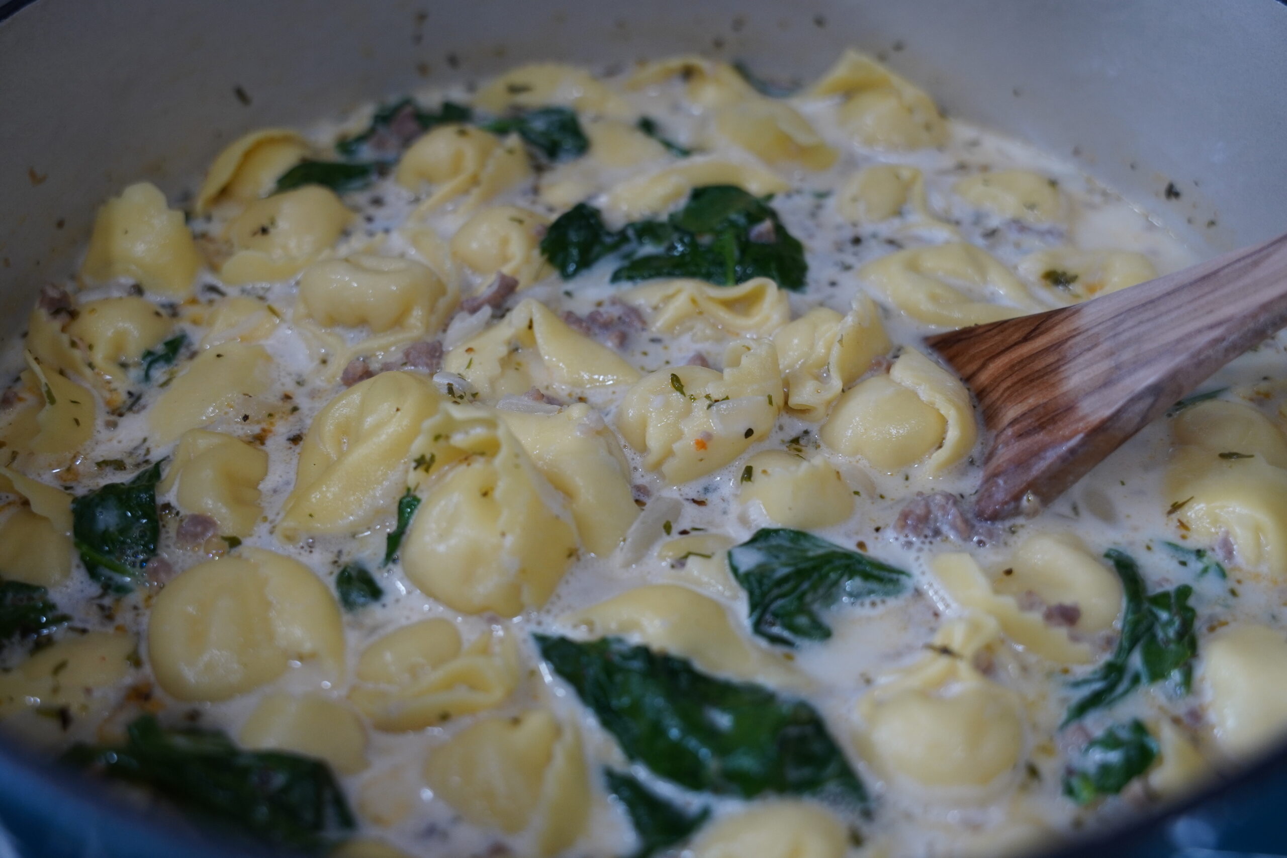 Sausage Tortellini Soup