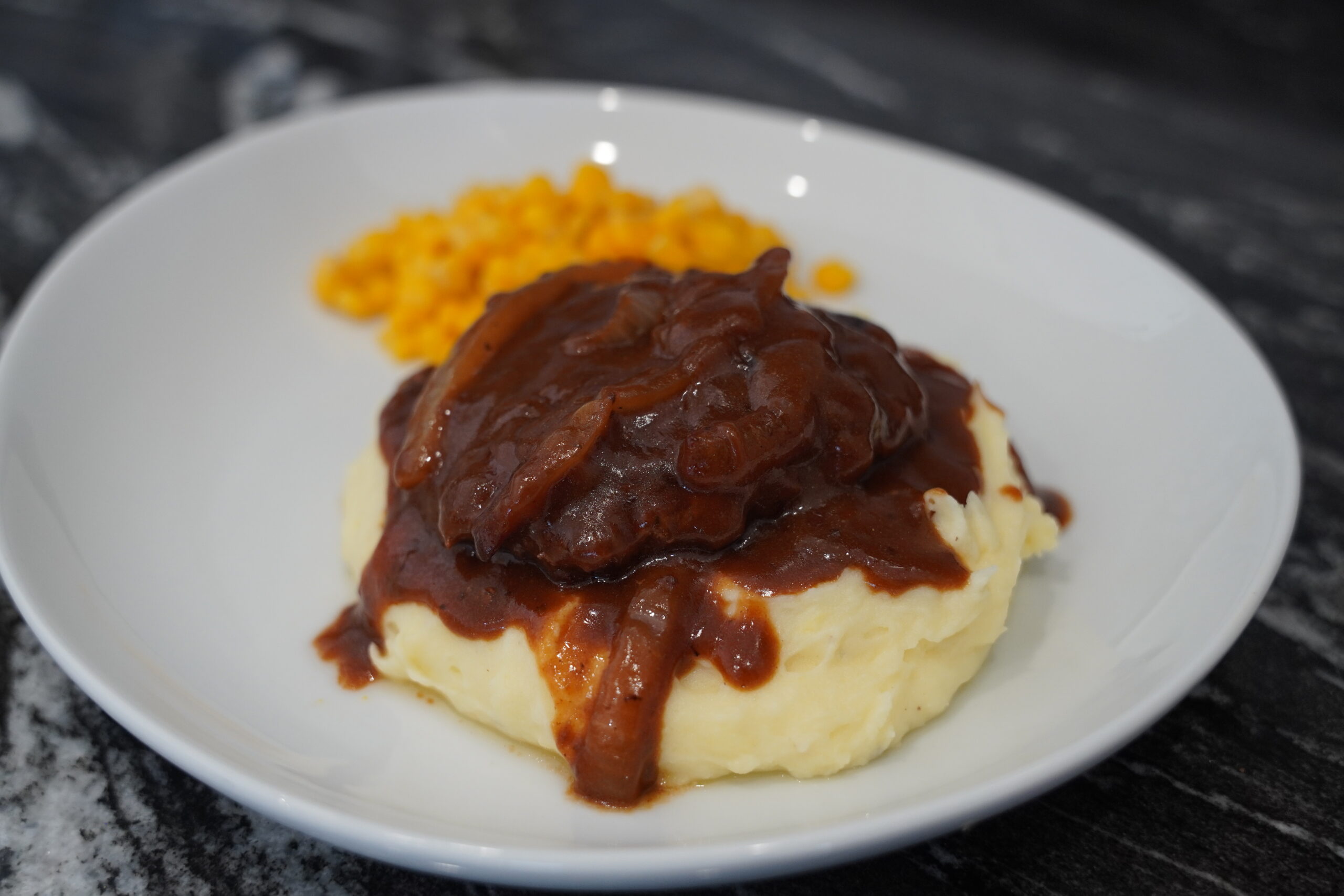 Hamburger Steaks with Gravy