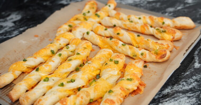Jalapeño Popper Puff Pastry Twists