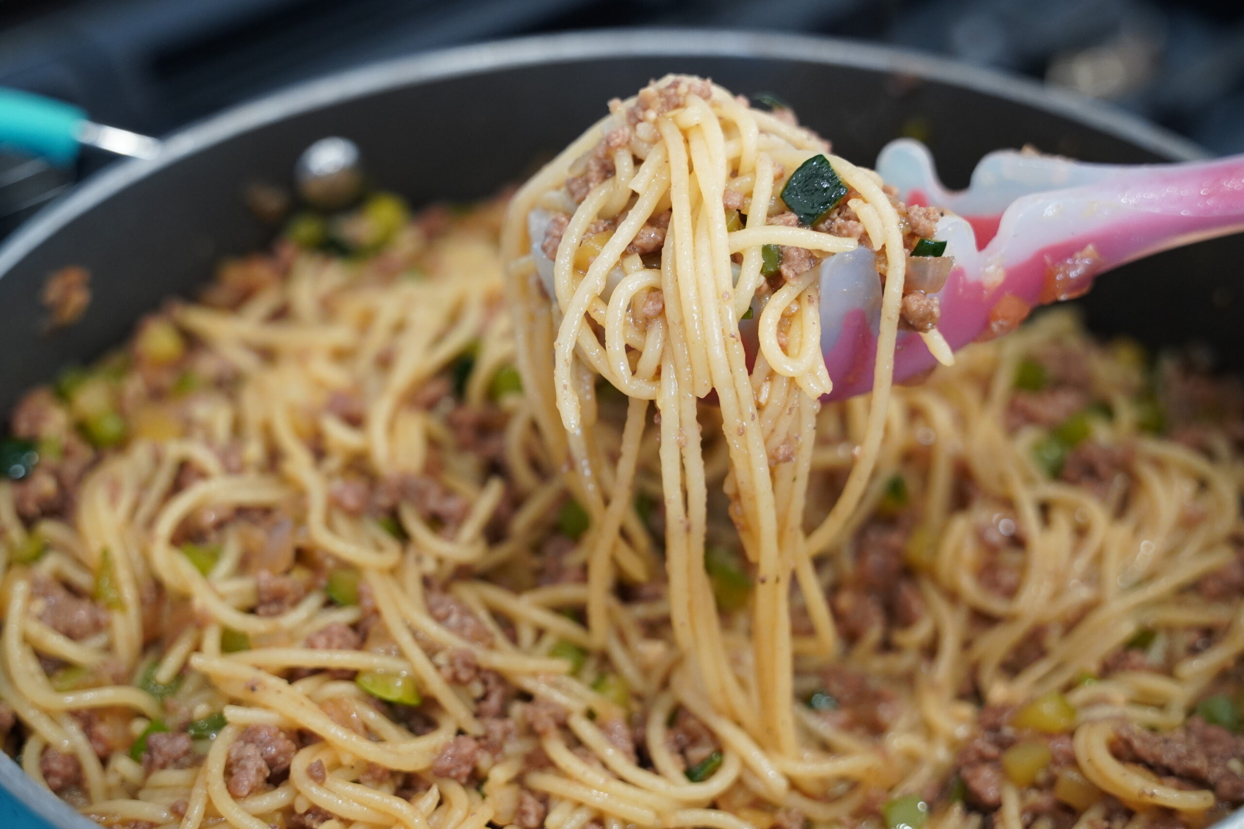 Mongolian Ground Beef and Vegetables